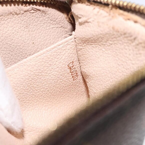 LOUIS VUITTON Monogram Pochette Cosmetic PM Cosmetic Pouch M47515 LV Auth 128595 - Picture 12 of 16